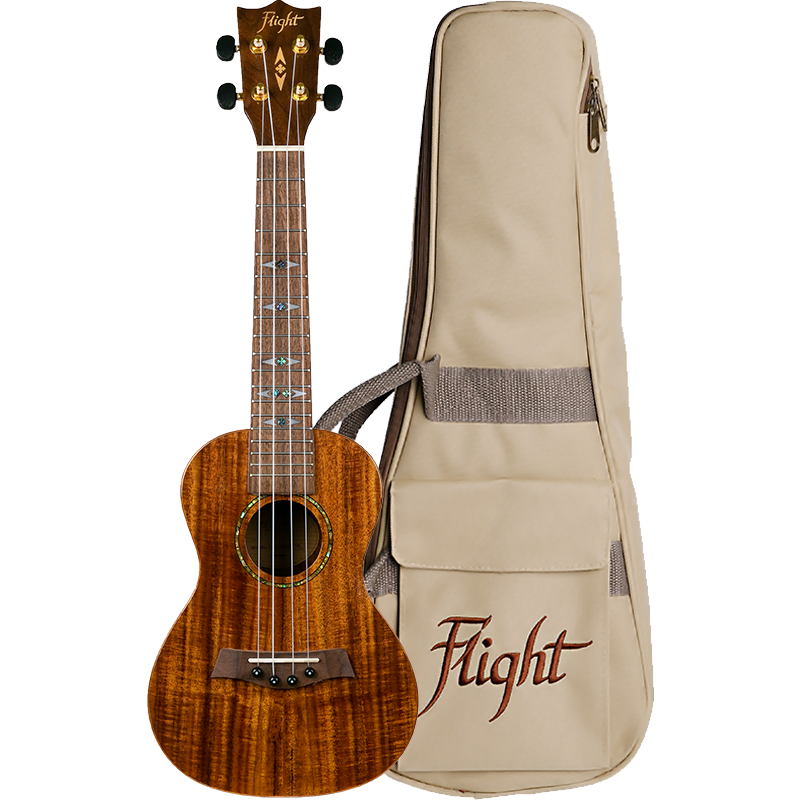 Укулеле концерт Flight DUC445 Glossy Acacia