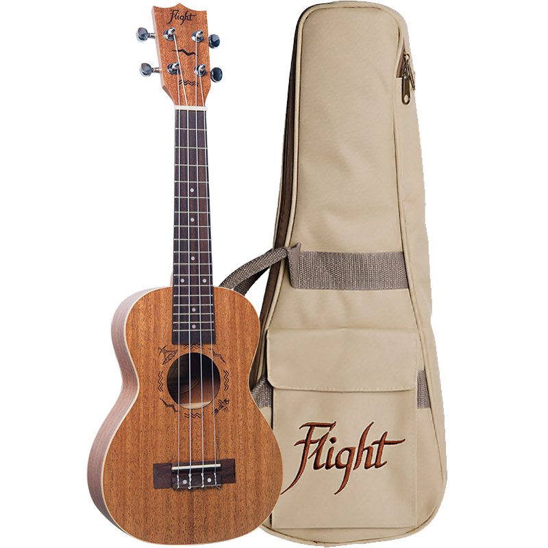 Укулеле концерт Flight DUC323 Mahogany