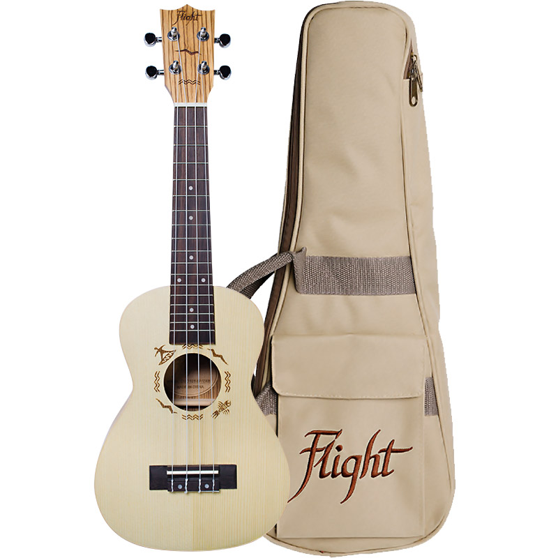 Укулеле концерт Flight DUC325 SP/ZEB