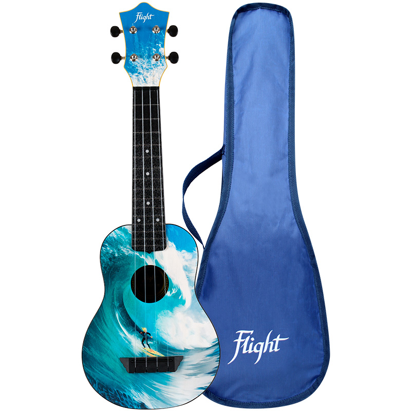 Укулеле сопрано Flight TUS25 SURF серии Travel