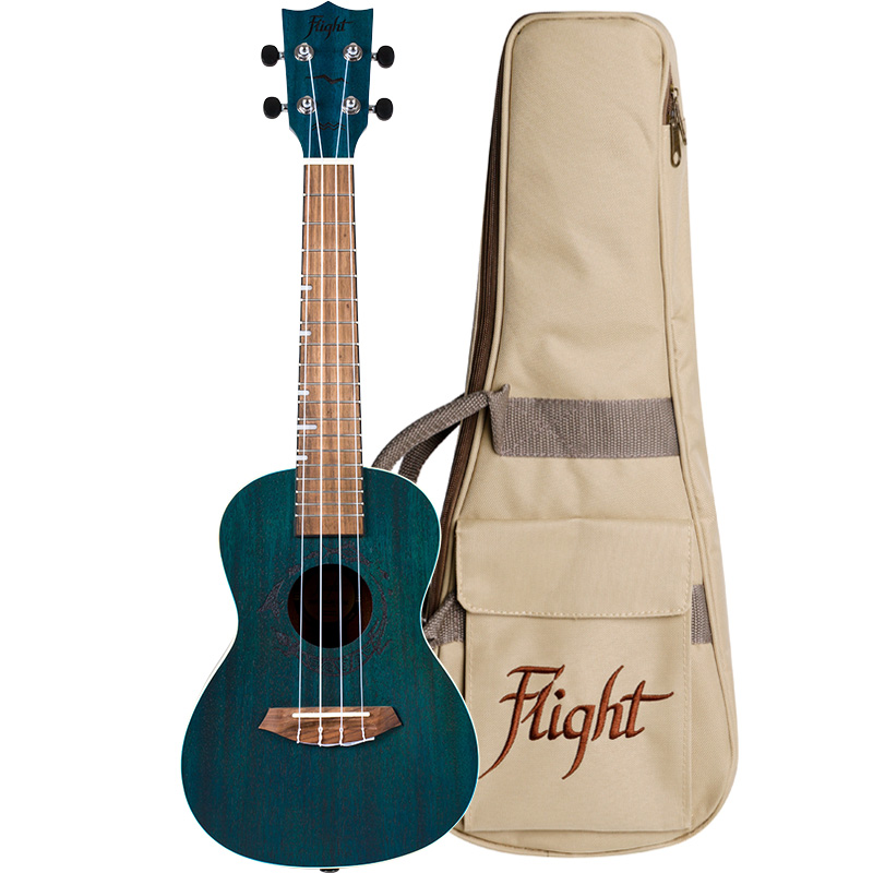 Укулеле концерт Flight DUC380 Topaz
