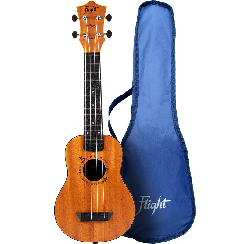 Укулеле сопрано Flight TUS53 Mahogany серии Travel