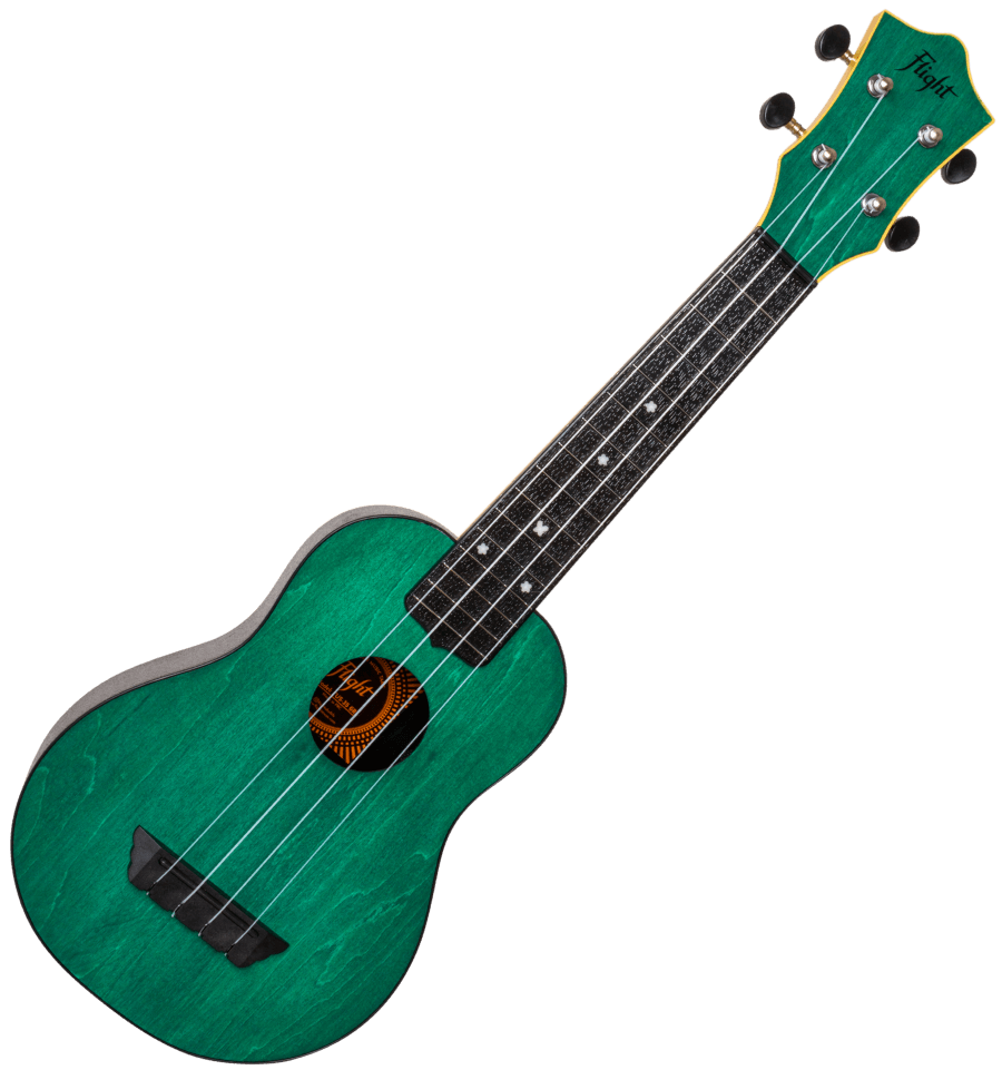 Flight TUS35 Green Soprano Travel Ukulele Flight TUS35 Green Soprano Travel Ukulele