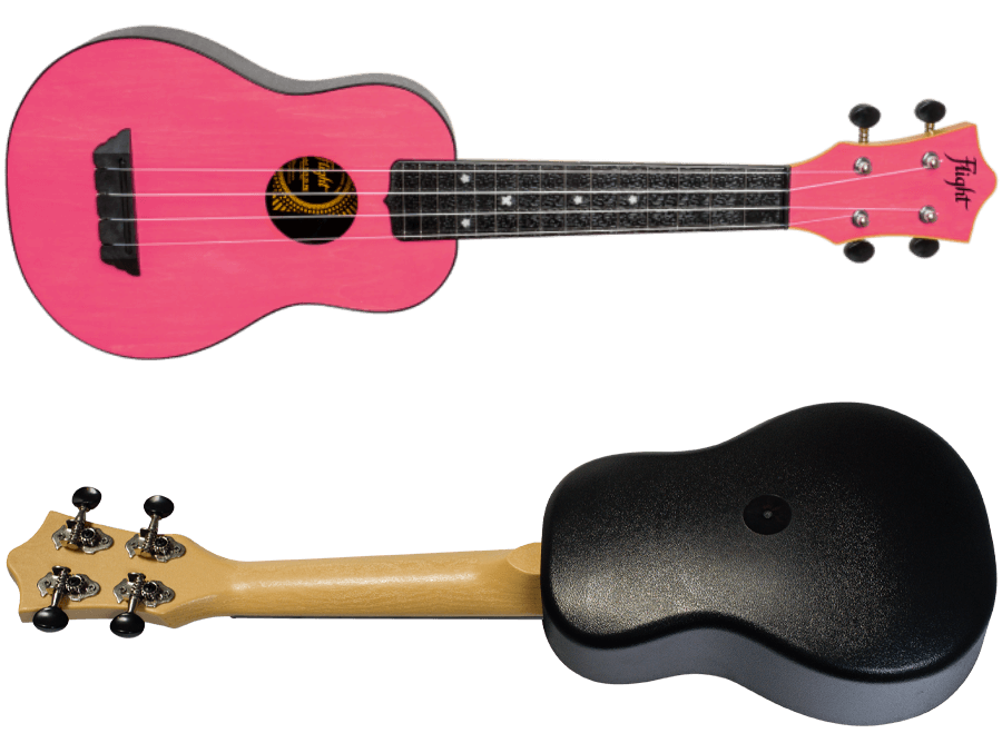 Flight TUS35 Pink Soprano Travel Ukulele Flight TUS35 Pink Soprano Travel Ukulele