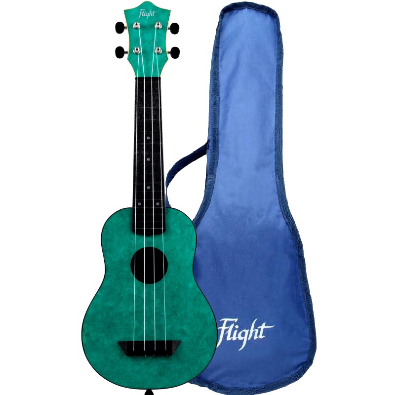 Укулеле сопрано Flight TUS65 Emerald серии Travel