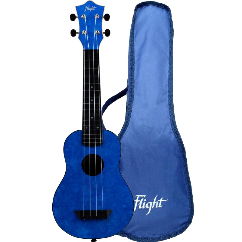 Укулеле сопрано Flight TUS65 Sapphire серии Travel