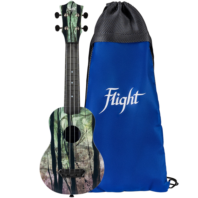 Укулеле сопрано Flight ULTRA S-40 DEEP FOREST