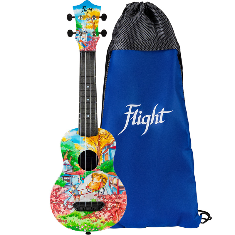 Укулеле сопрано Flight ULTRA S-42 FAT CAT
