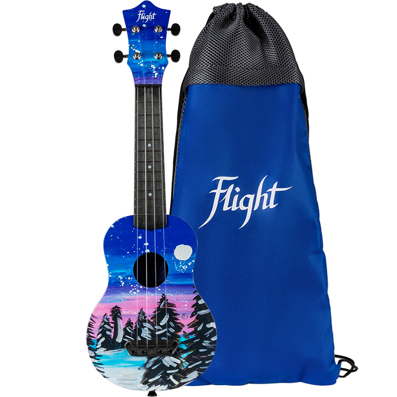 Укулеле сопрано Flight ULTRA S-42 SNOW