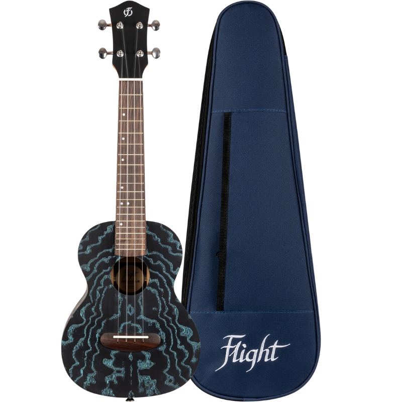 Укулеле концерт Flight DUC 400 Ash Blue