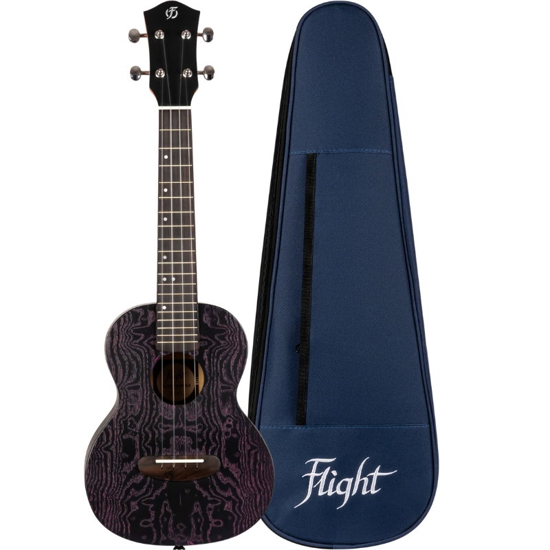 Укулеле концерт Flight DUC 400 Ash Purple